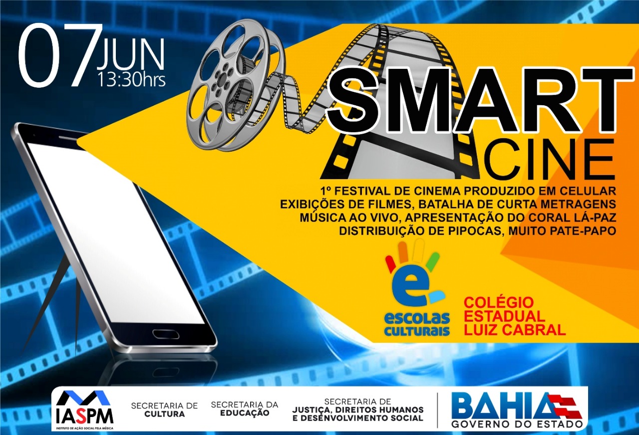1º FESTIVAL DE CINEMA PRODUZIDO EM CELULAR, SMART CINE EM CANUDOS